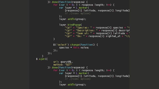 A dark code editor showing a small helper function that escapes text before it goes into a page